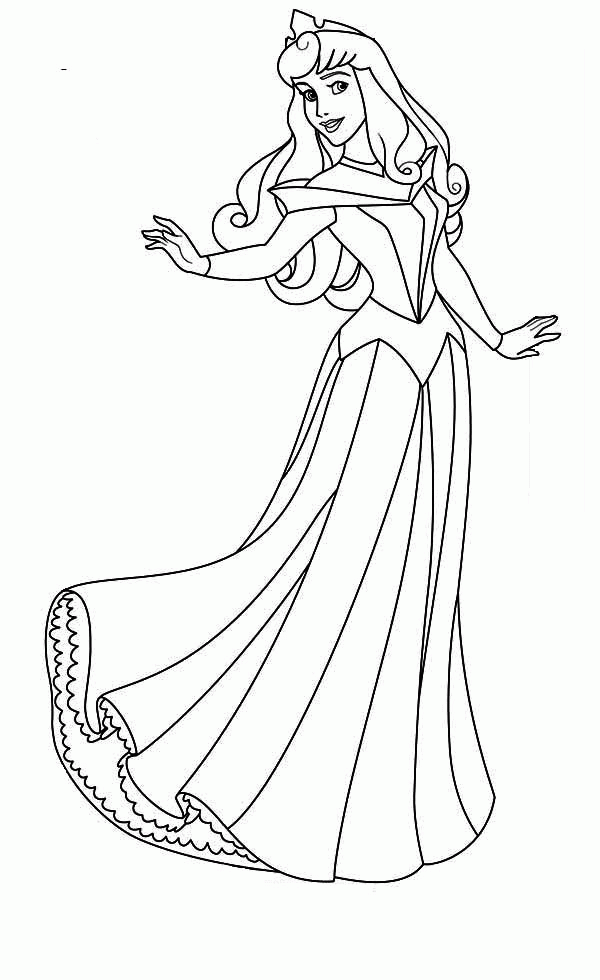 Learn Sleeping Beauty Coloring Pages Princess Aurora Dancing ...