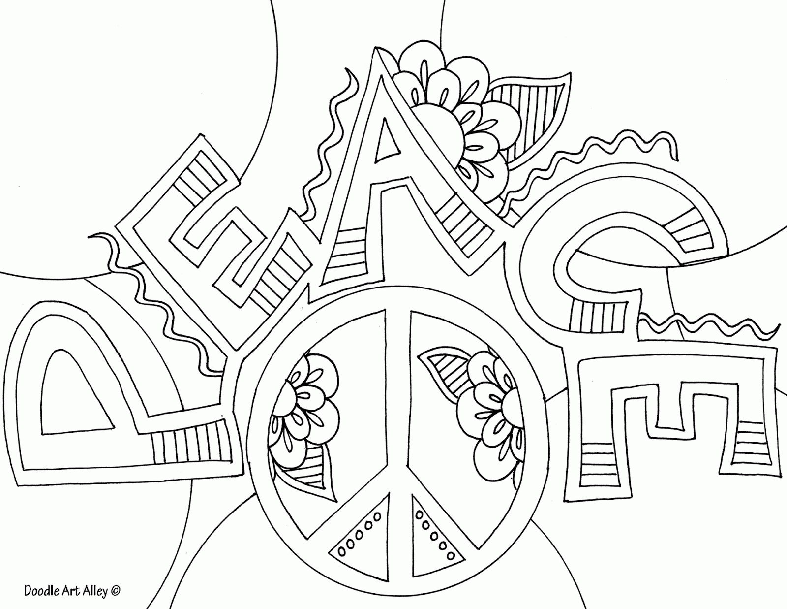 Download Doodle Art Alley All Quotes Coloring Pages - Coloring Home