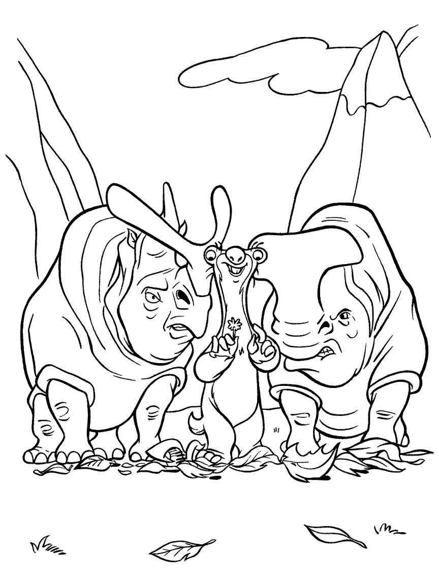 Download Ice Age Continental Drift Coloring Pages - Coloring Home
