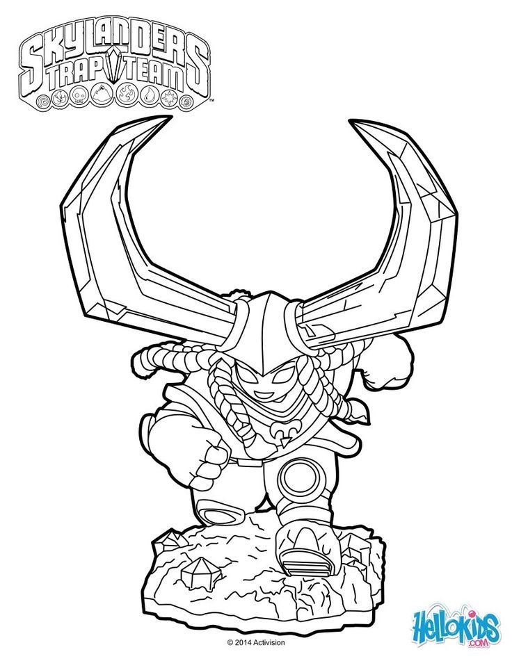 coloring pages | Skylanders, Coloring Pages and ...