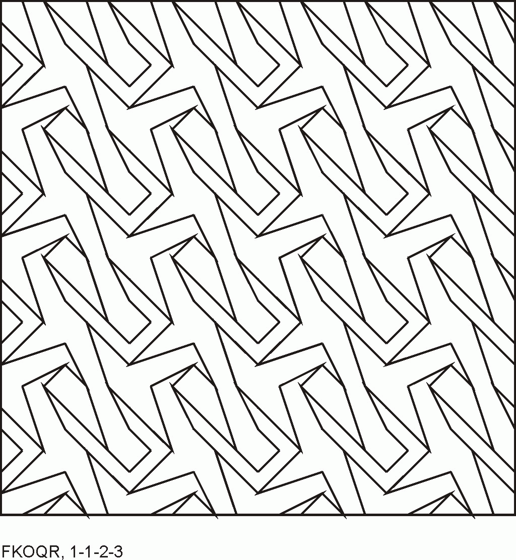 Tessellation Coloring Pages Free Printable Tessellation Coloring ...