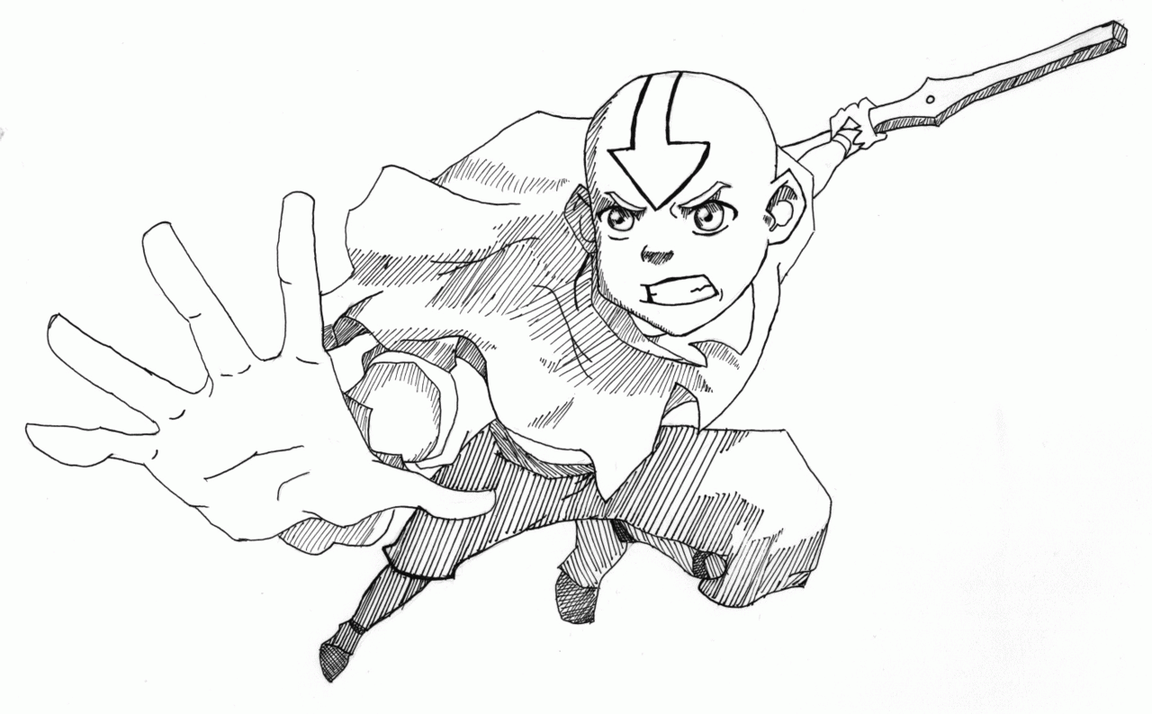Avatar The Last Airbender Coloring Pages 16 Pictures