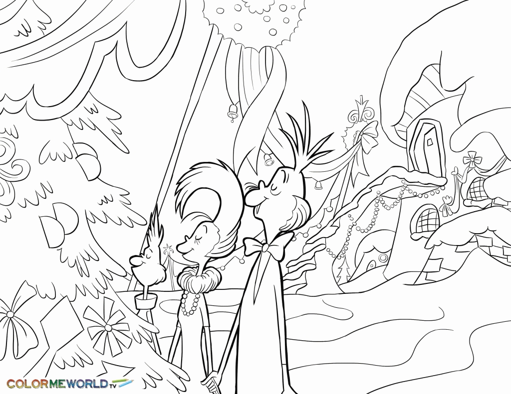Whoville Characters Free Printable Coloring Page Page Kidz Coloring Home