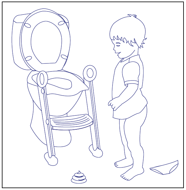 Free Potty Training Coloring Page For Download Coloring Home