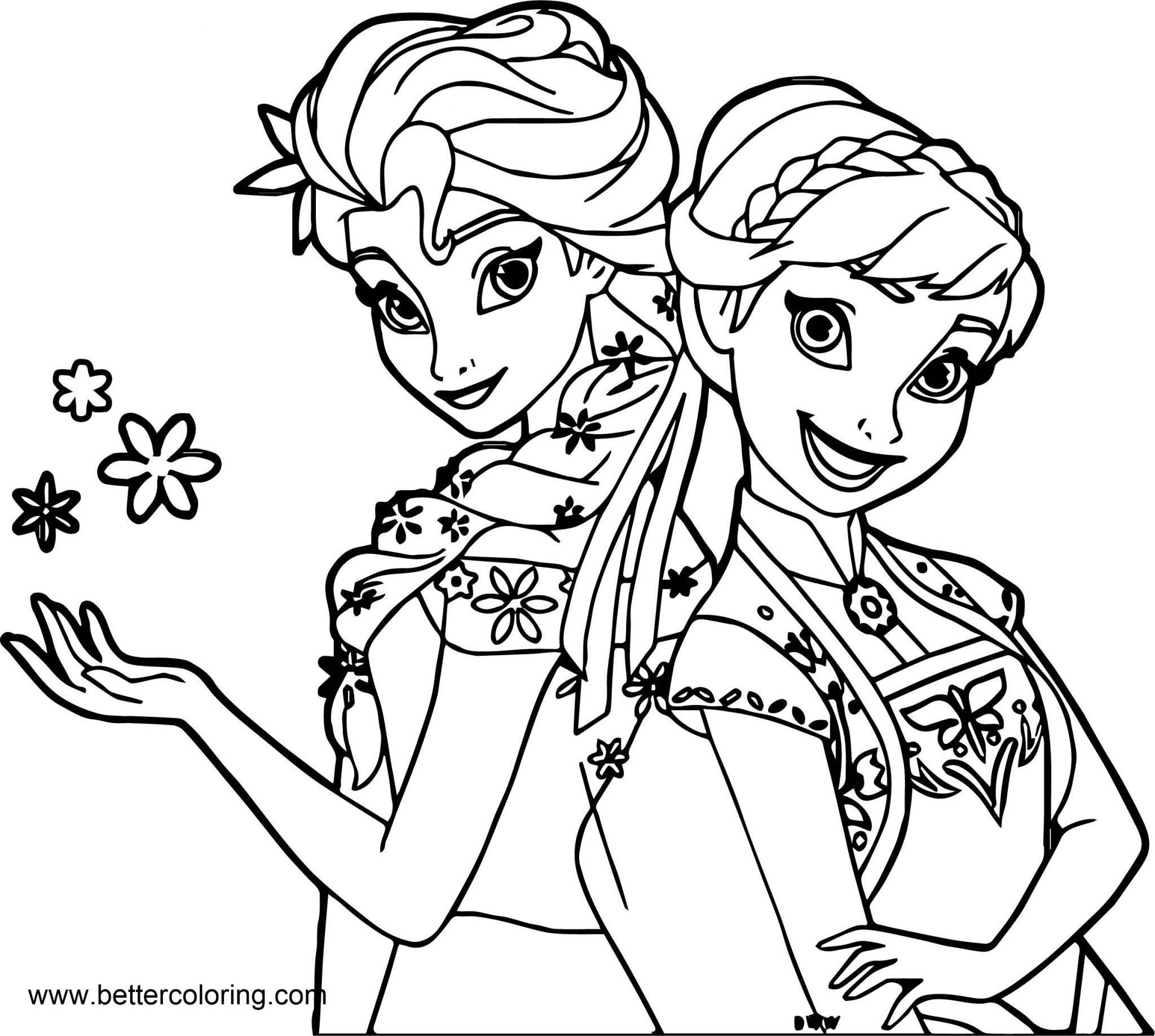 Coloring Pages : Bathroom Coloring Elsa Freemazing Photo And Anna ...