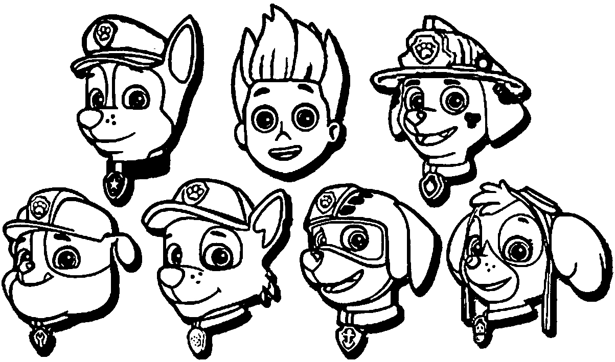 Download 332+ Paw Patrol Chase Jumping Coloring Pages PNG PDF File