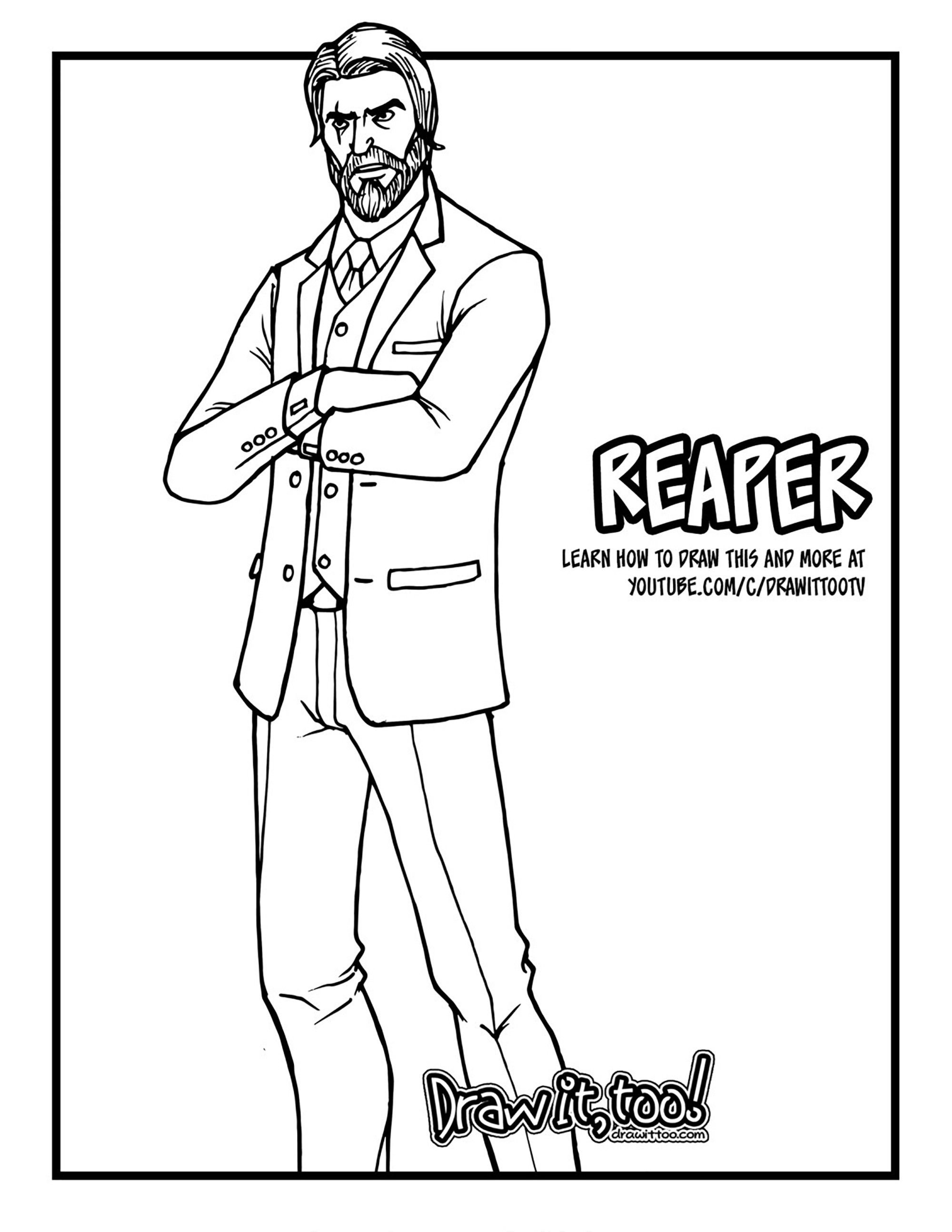 Fortnite Coloring Pages - Coloring Home