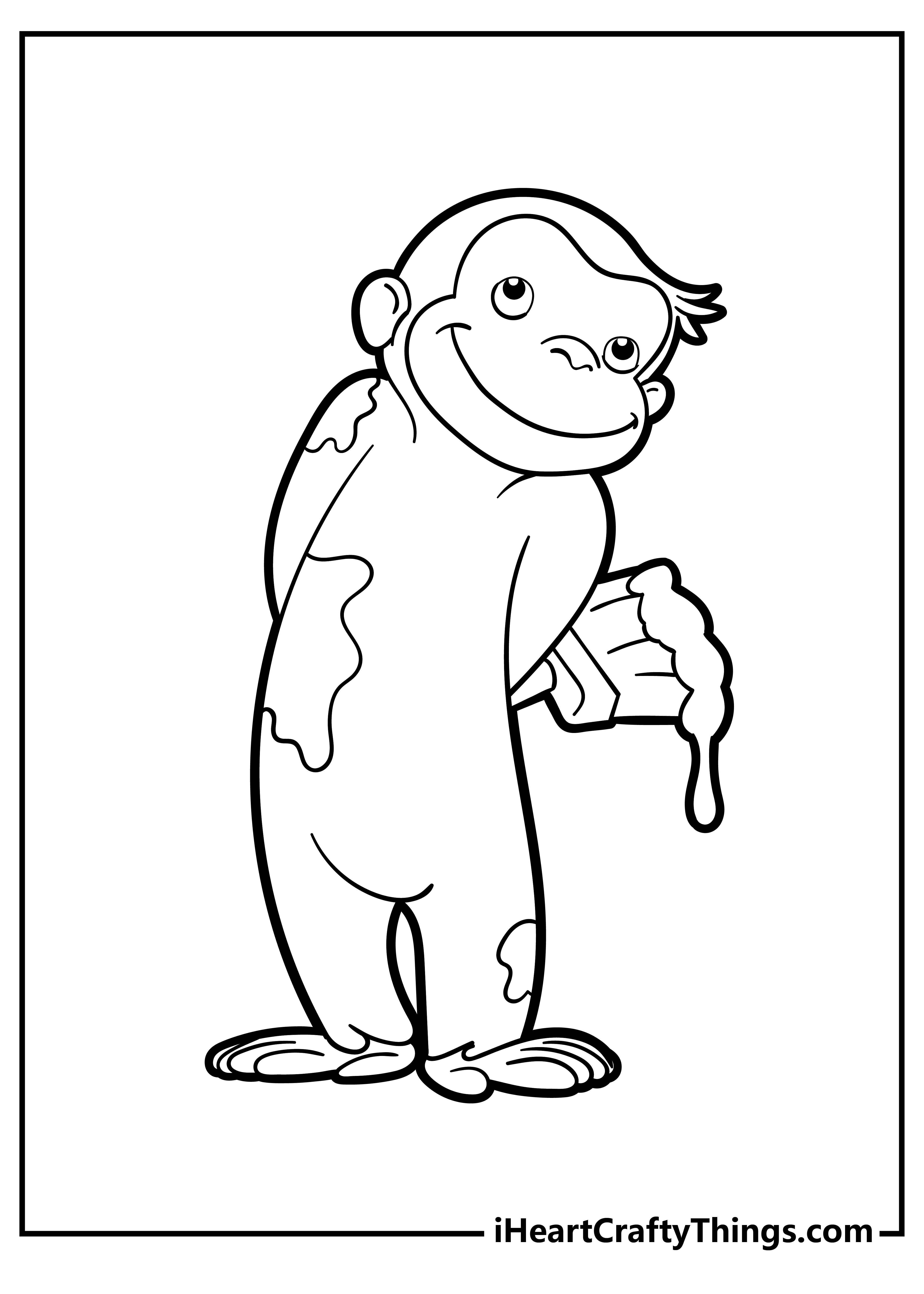 Printable Curious George Coloring Pages (Updated 2023)