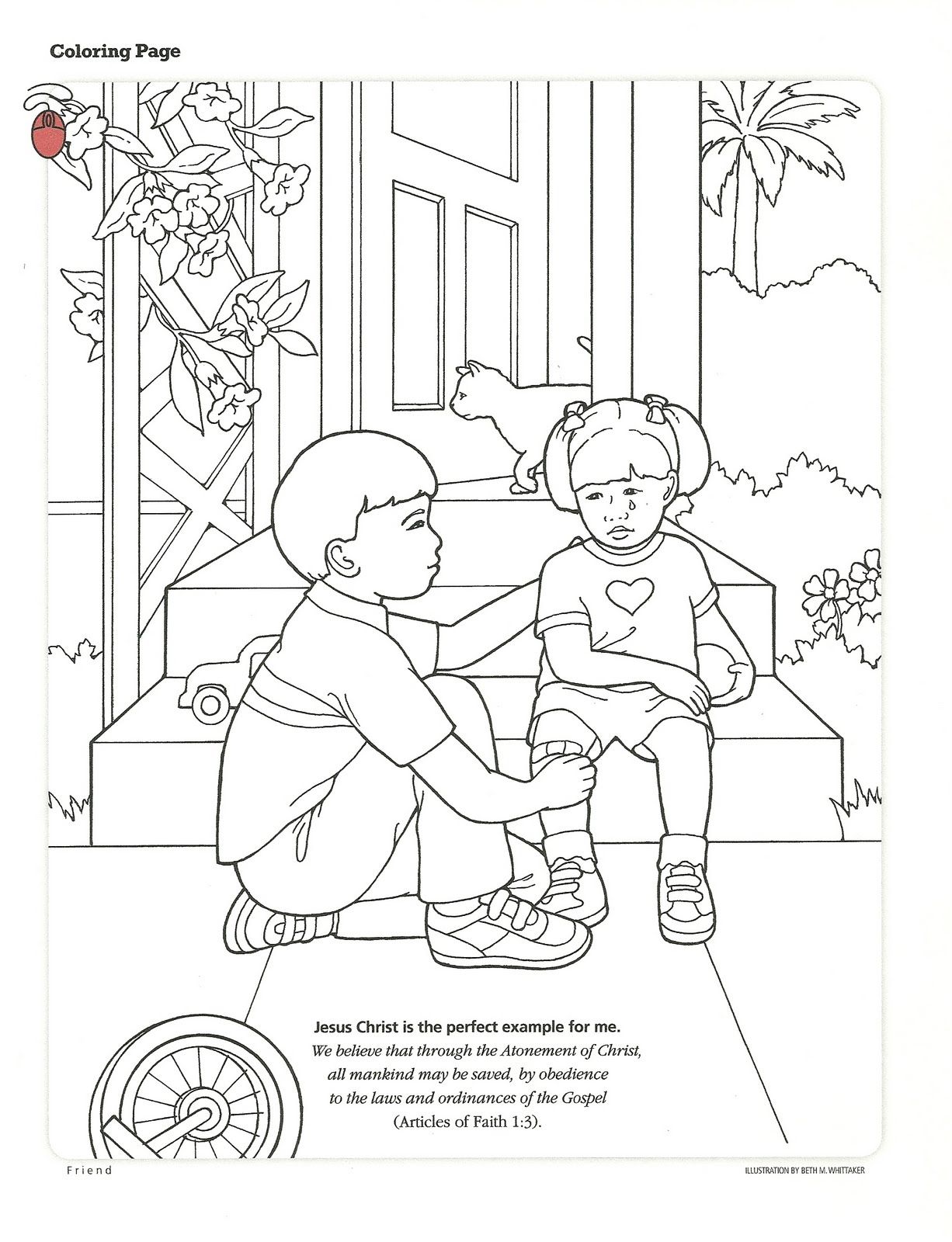 Happy Clean Living: Primary 2 Lesson 26 | Fall coloring pages, Lds coloring  pages, Coloring pages
