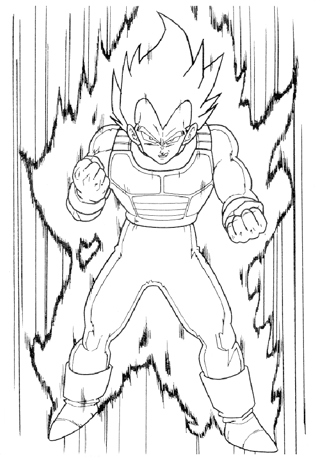 Free Dragon Ball Z Coloring Pages Vegeta And Goku, Download Free Clip Art,  Free Clip Art on Clipart Library