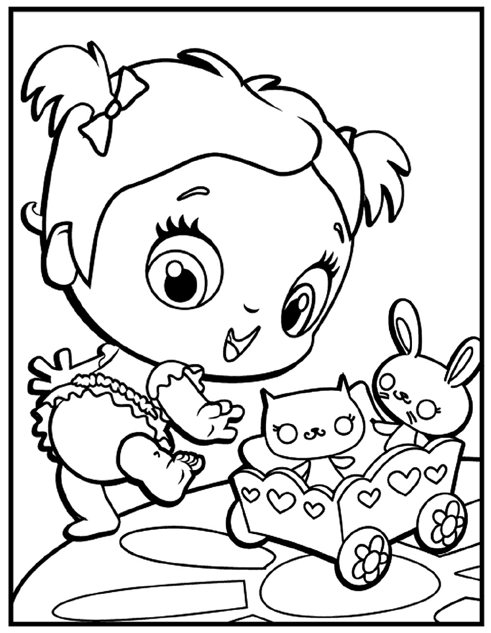 Baby Alive Doll Coloring Pages (Page 1) - Line.17QQ.com