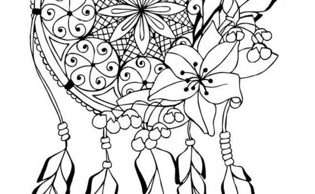 Dream Catcher Coloring Pages Best Coloring Pages For – Cute766