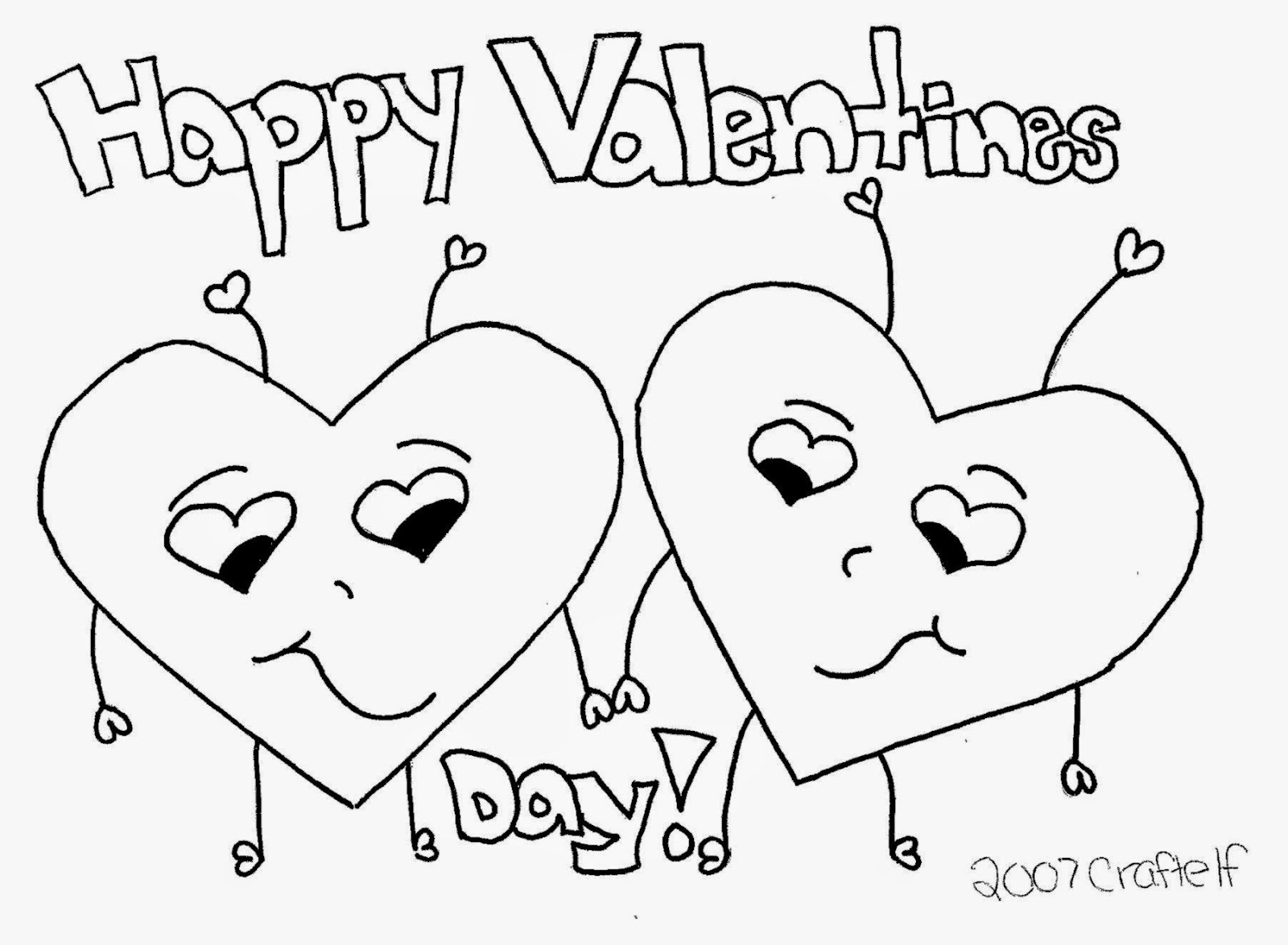 V49 | Valentine Clipart To Color | Www.pngcollection