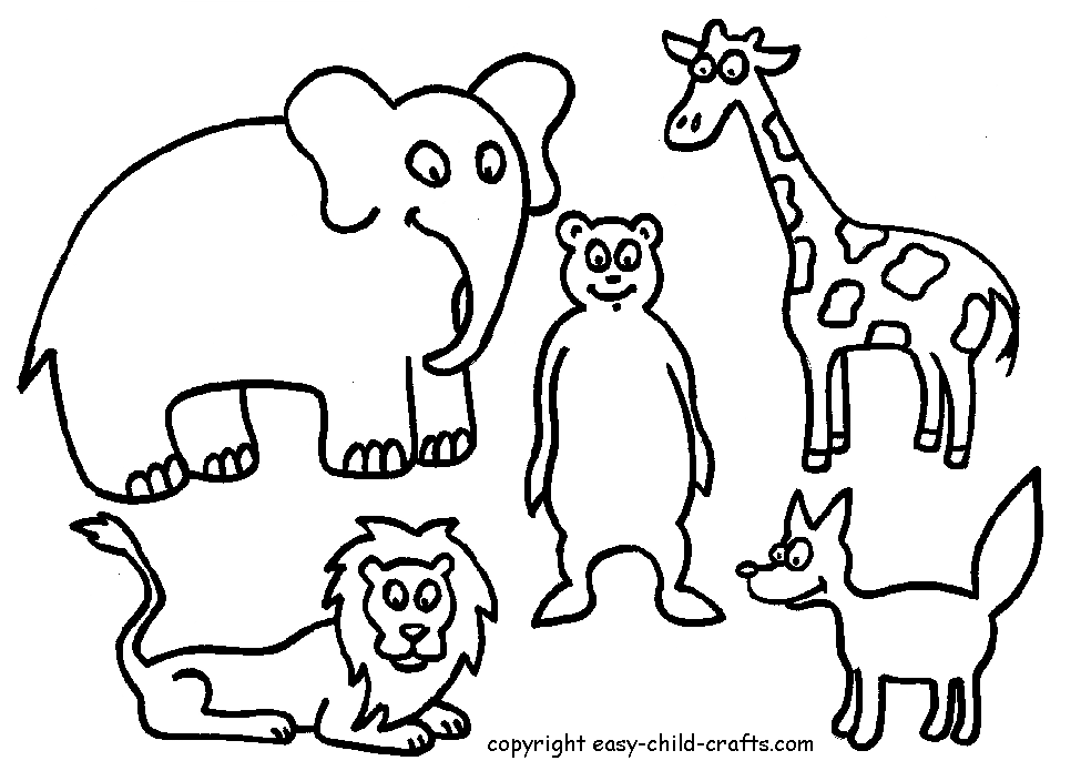 Animals In Ark Coloring Page - Coloring Pages For All Ages