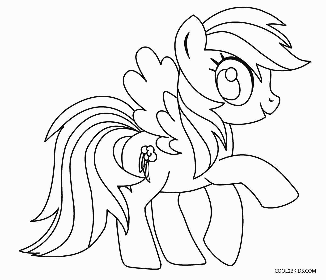 Free Printable My Little Pony Coloring Pages For Kids - Coloring Home