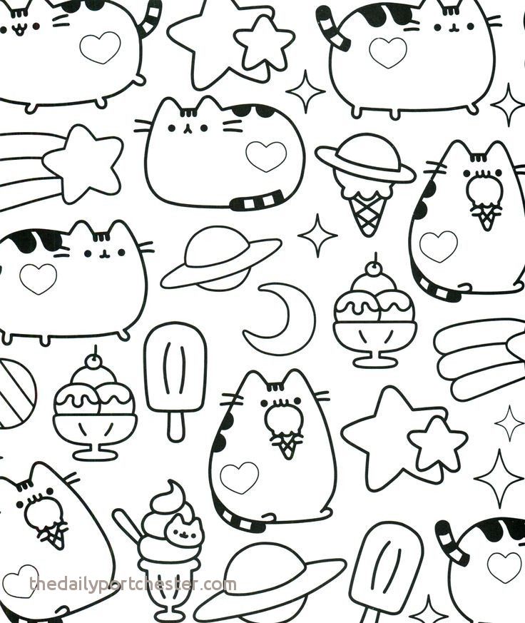 Nyan Cat Coloring Page & Free Nyan Cat Coloring Page.png Transparent Images  #45040 - PNGio
