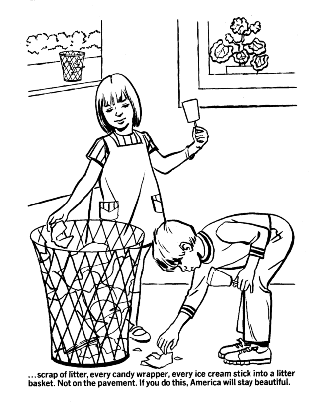 Earth Day Coloring Pages - Urban ecology awareness Coloring Pages 