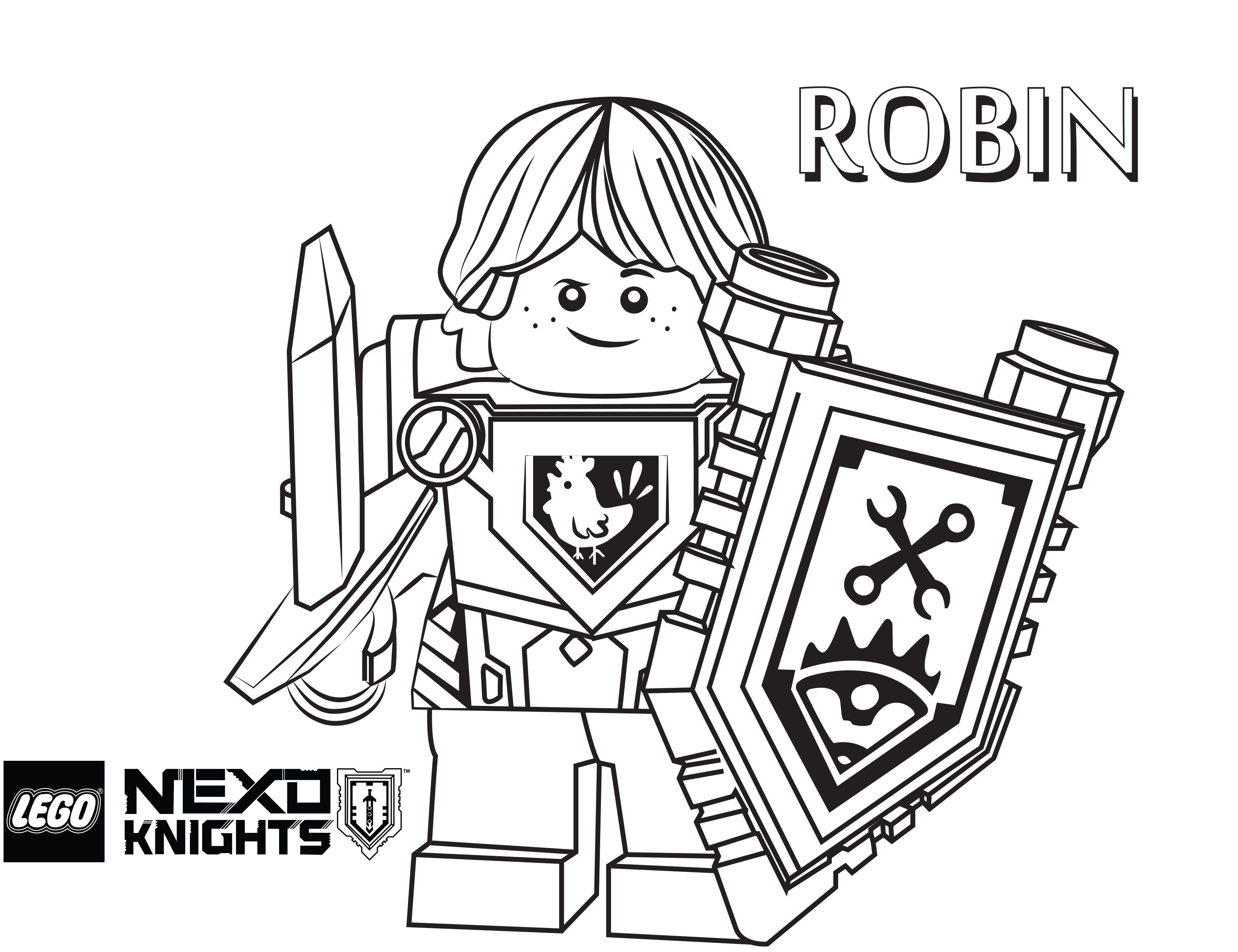Nieuw Lego Knights Coloring Pages - Coloring Home AS-52