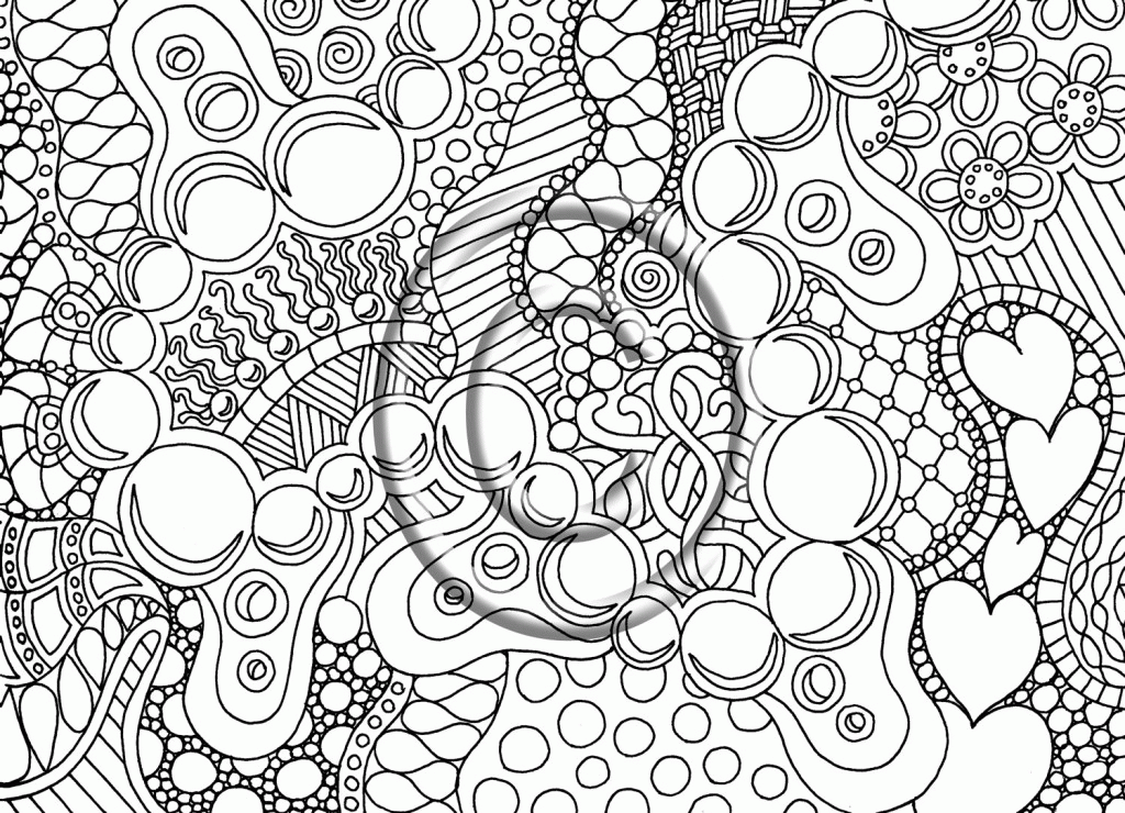 challenging printable coloring pages coloring home