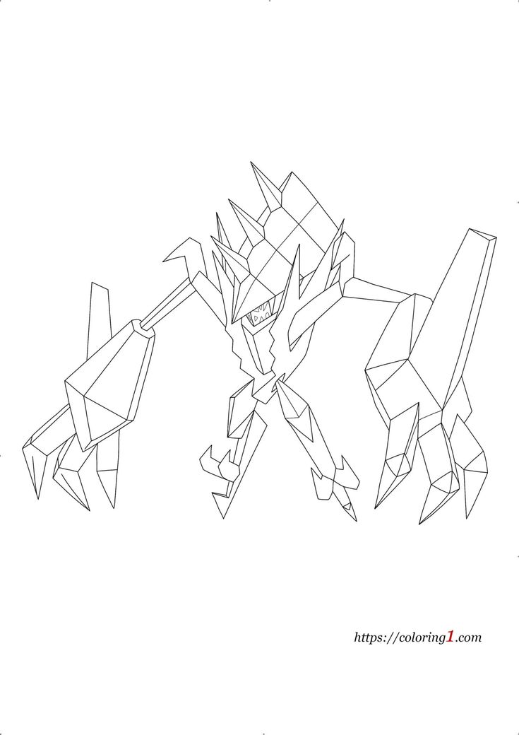 Pokemon Necrozma Coloring Pages - 2 Free Coloring Sheets (2021) | Pokemon coloring  pages, Pokemon coloring, Coloring pages