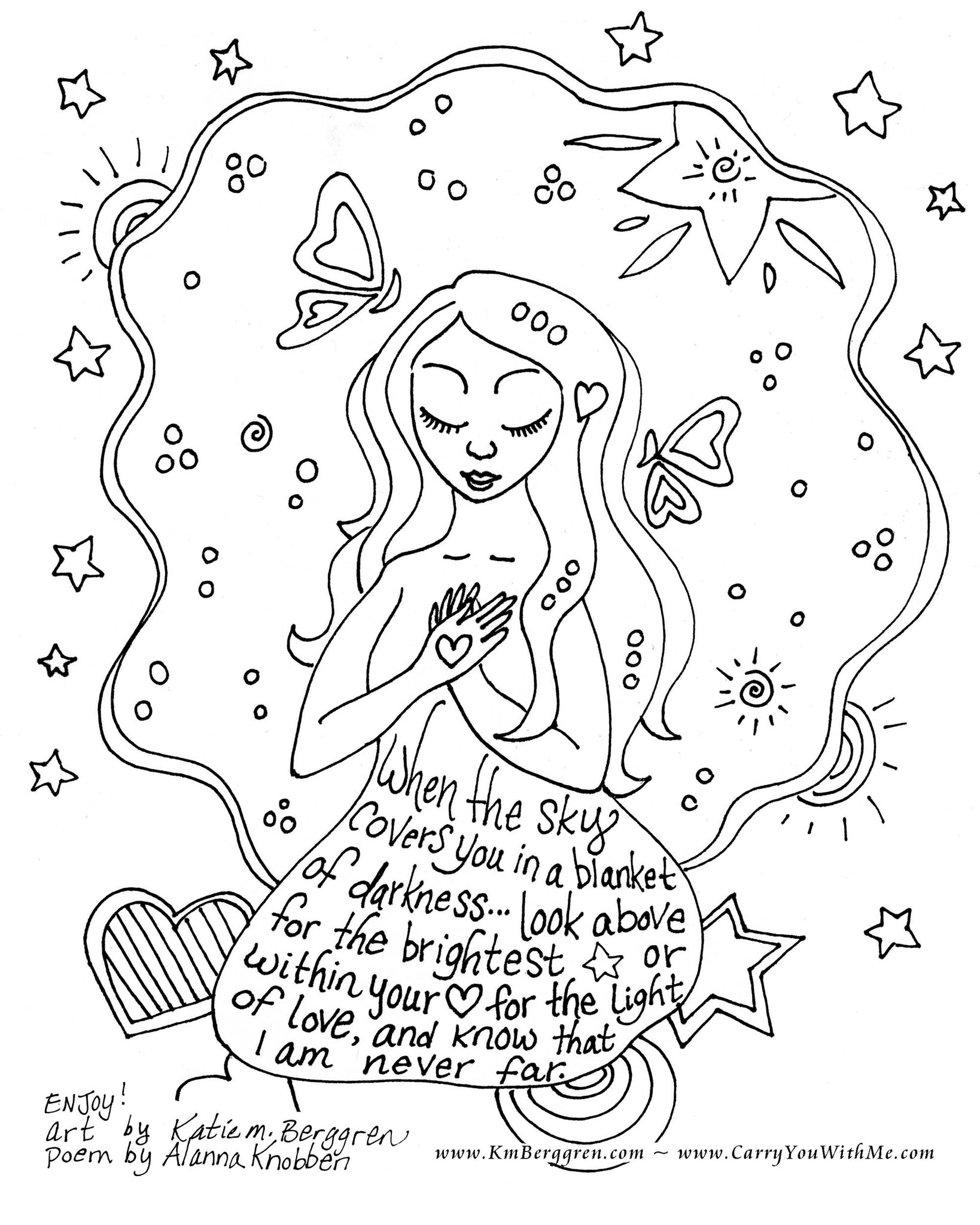 Free Inspirational Motherhood Coloring Pages