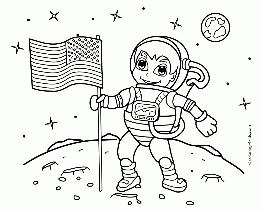 Download Space Coloring Pages Free - Coloring Home