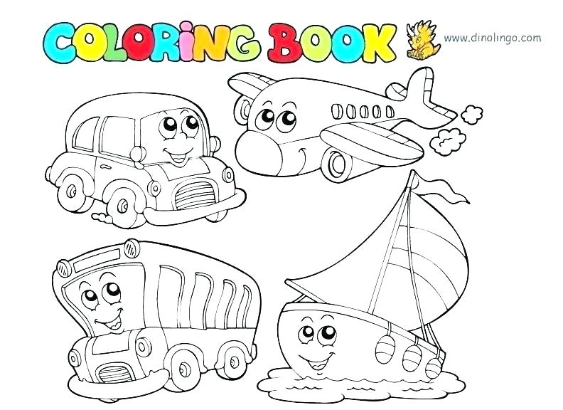 Transportation Coloring Pages Gallery - Whitesbelfast
