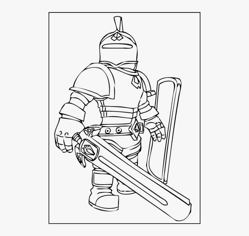 Roblox Coloring Pages Printable - Free Roblox Coloring Pages Transparent  PNG - 501x700 - Free Download on NicePNG