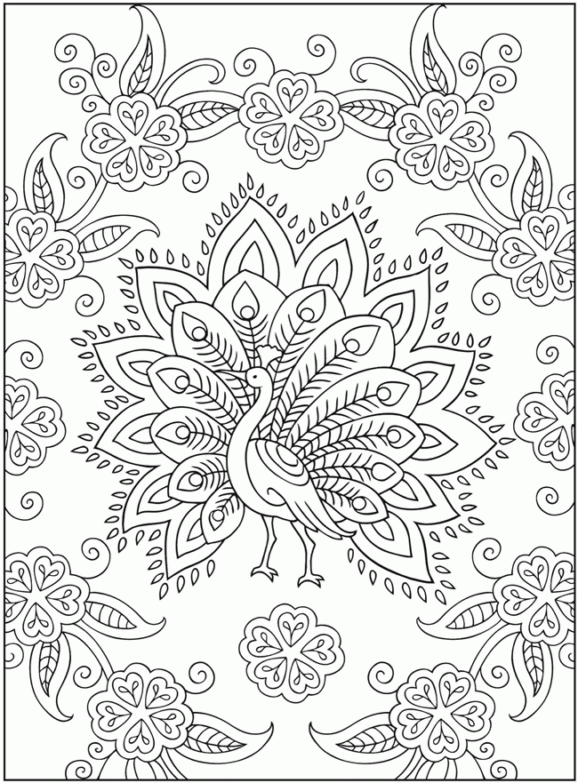 free mehndi coloring pages  coloring home