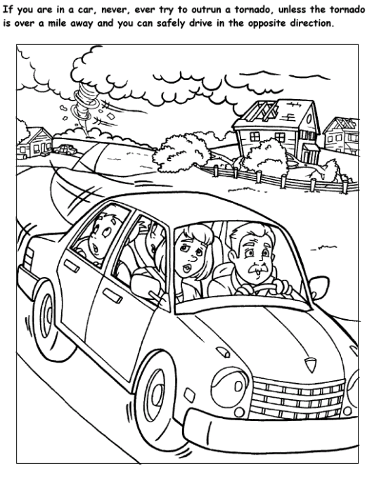 Tornado Coloring Pages - Best Coloring Pages For Kids