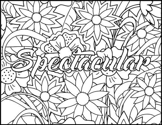 5 Printable Coloring Pages - I AM Coloring Bundle - Coloring Pages for  Adults - Inspirational Coloring Pages - Gifts for Her - Coloring Book