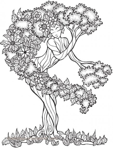 Coloring Pages Tree Of Life