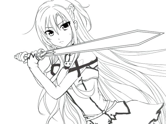 The best free Sword coloring page images. Download from 350 ...