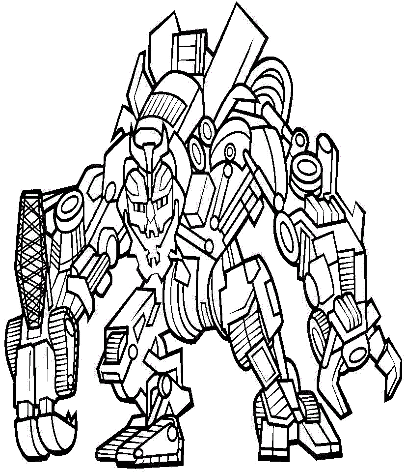 Transformers Steel Atom Coloring Pages - Transformers Coloring Pages - Coloring  Pages For Kids And Adults