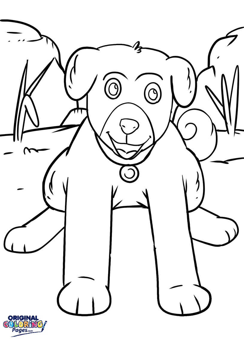 Puppies | Coloring Pages - Original Coloring Pages