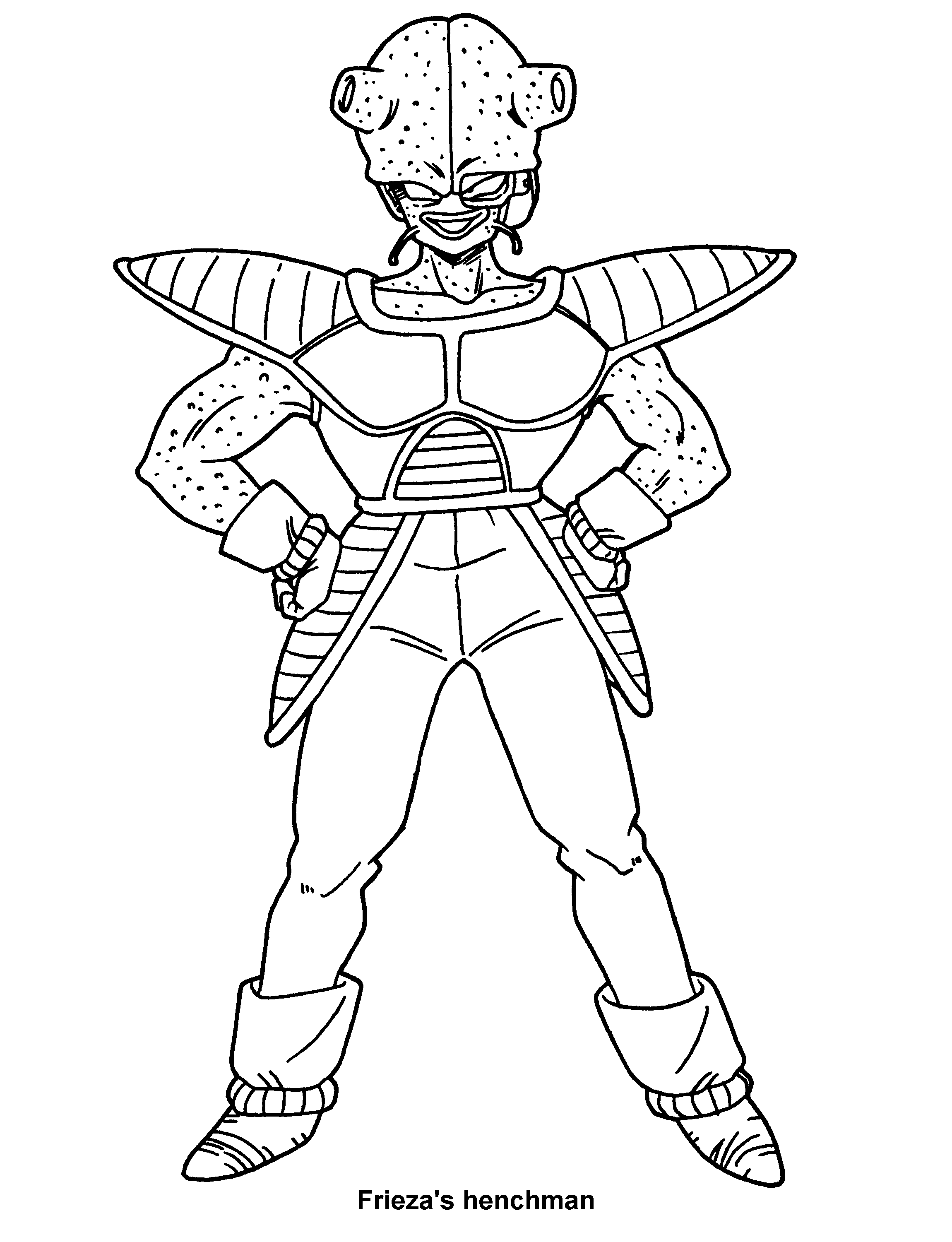 Frieza Coloring Pages - Coloring Home