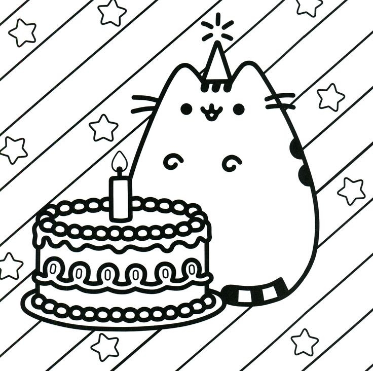 Coloring Pages Pusheen Gallery - Whitesbelfast