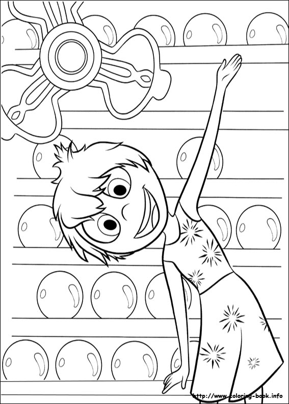 14 Inside Out pictures to print and color. Last updated : June 20th - Inside Out coloring pages on Coloring-Book.info - Inside Out Coloring Pages