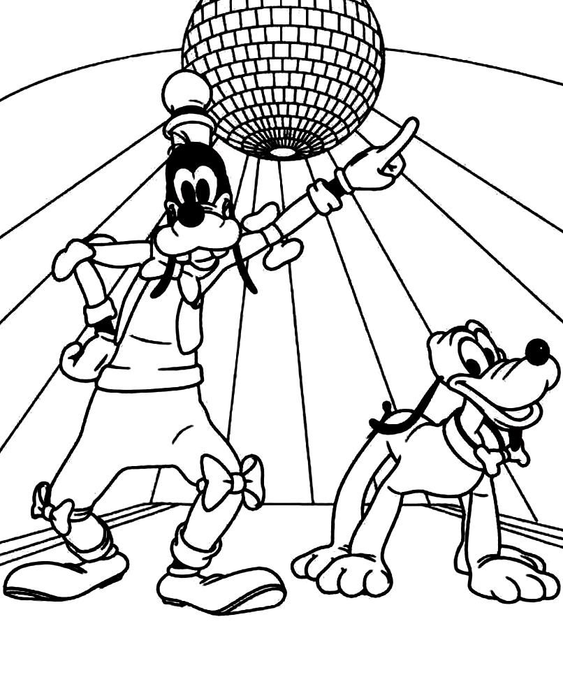 Goofy Disney Junior Coloring Pages Sketch Coloring Page | Goofy disney,  Disney coloring pages, Coloring pages