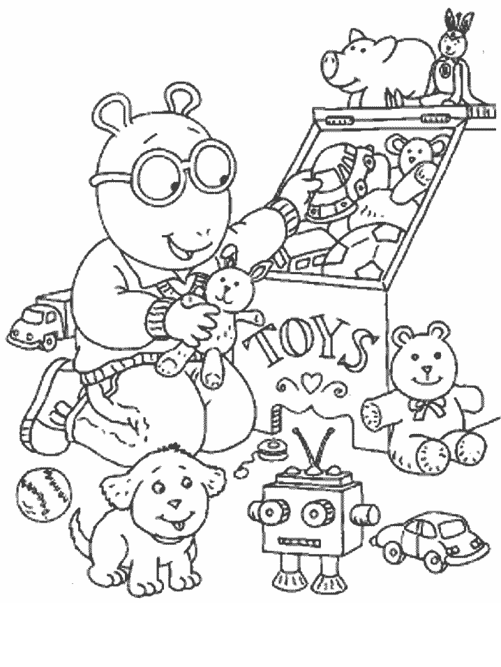 Arthur 20 Cartoons Coloring Pages & Coloring Book