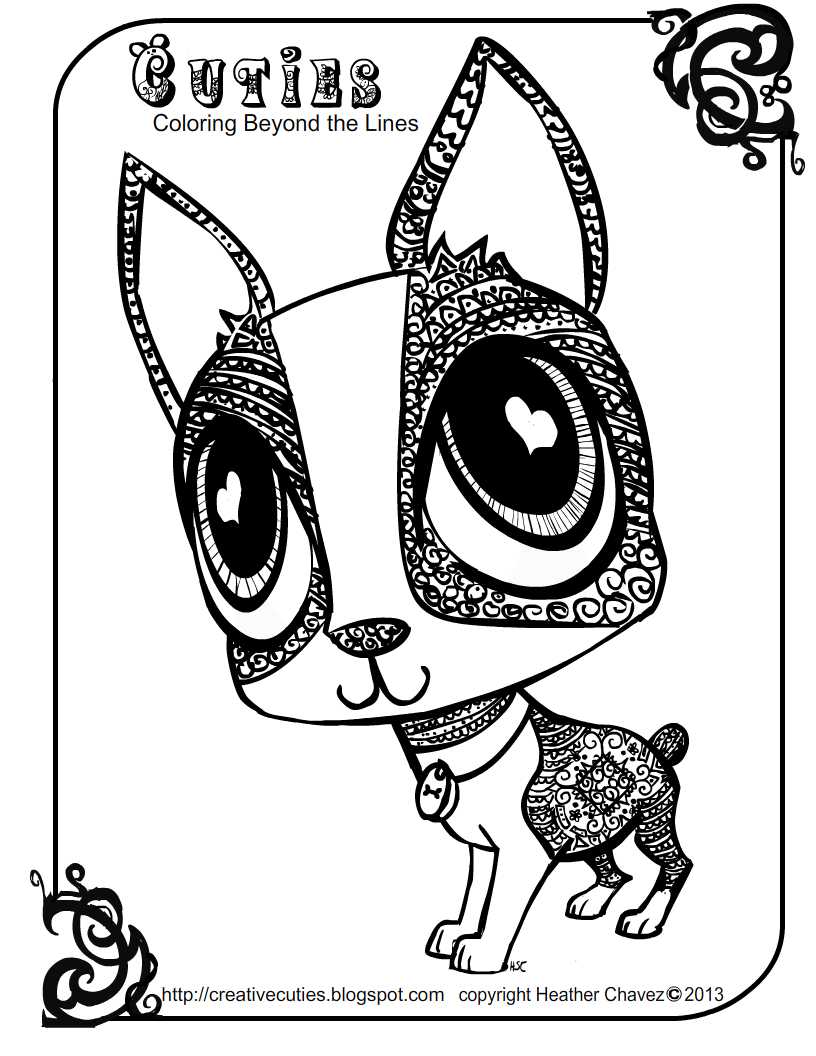 Cuties Coloring Pages Printable - Coloring Home