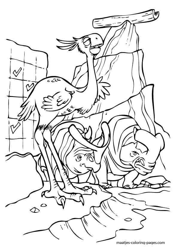 892 Cute Ice Age 5 Coloring Pages 
