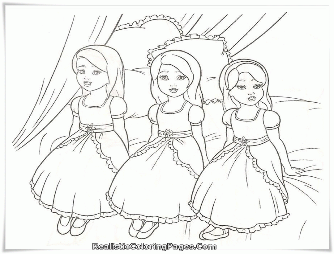 Barbie And The Diamond Castle Coloring Pages For Girls | Realistic ...