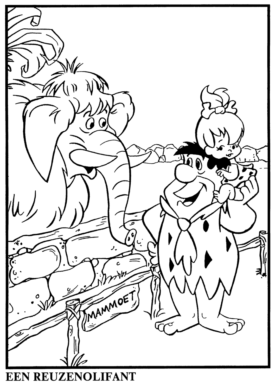 Hanna Barbera World: Os Flintstones - Coloring Book