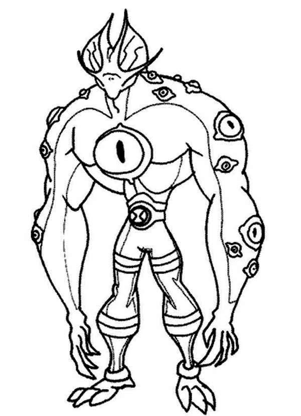 Ben 10 Omniverse - Coloring Pages for Kids and for Adults