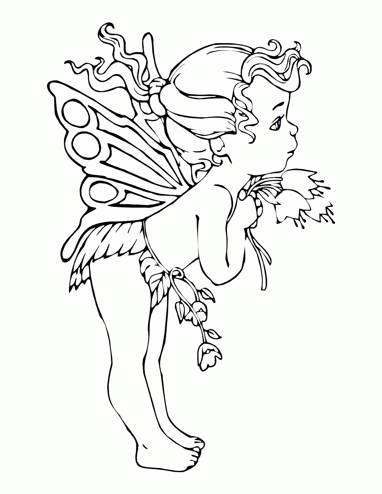 Tooth Fairy For Kids - Coloring Pages for Kids and for Adults