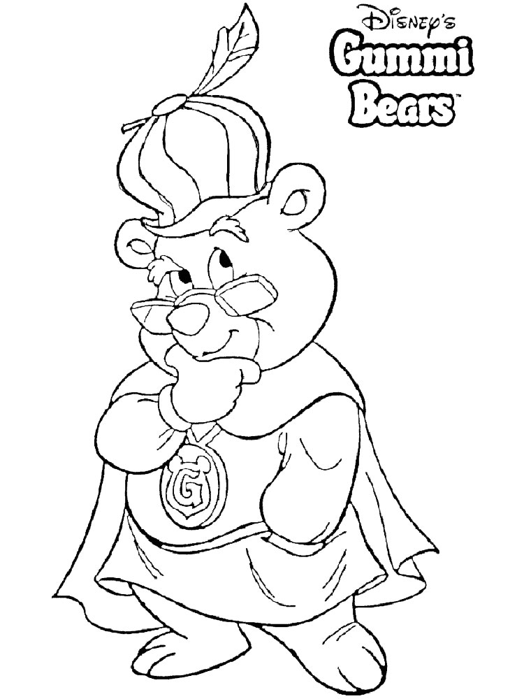 Gummy Bears Coloring Pages