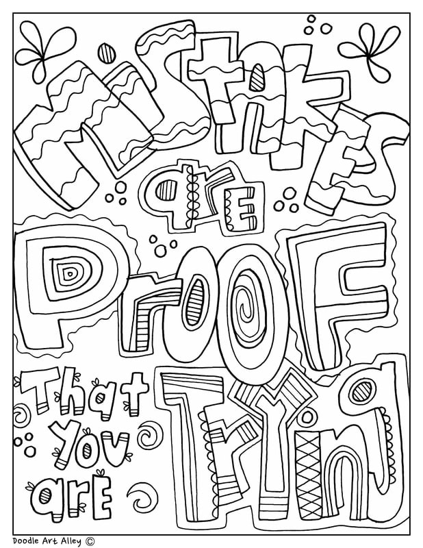 Back to School Coloring Pages & Printables - Classroom Doodles
