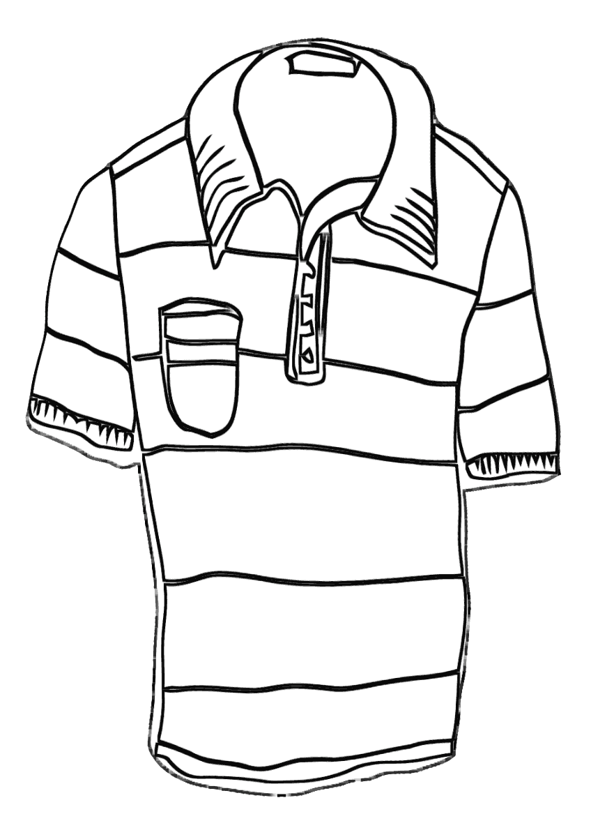 T-shirt Coloring Pages - Coloring Home