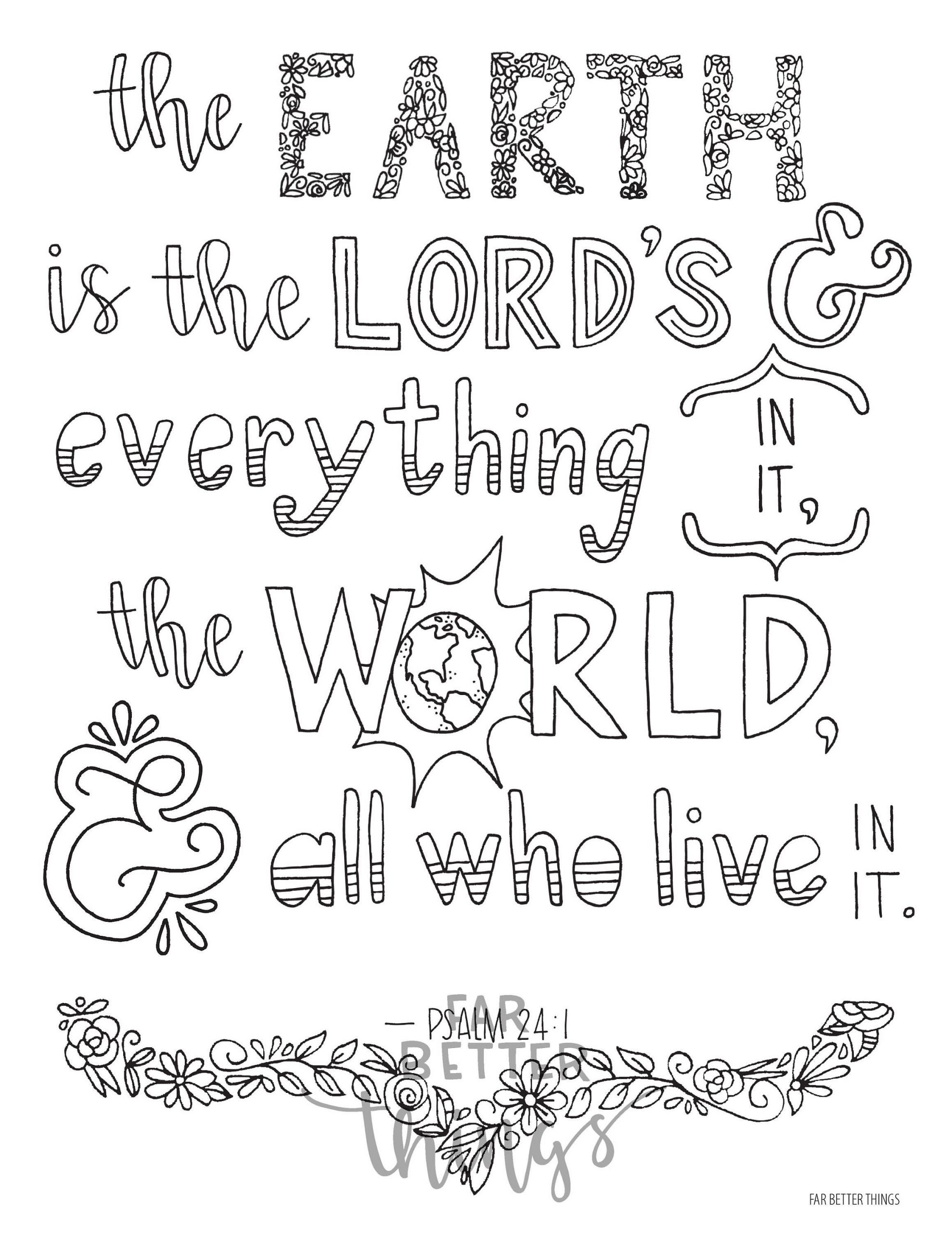 Lord Prayer Coloring Pages Coloring Home